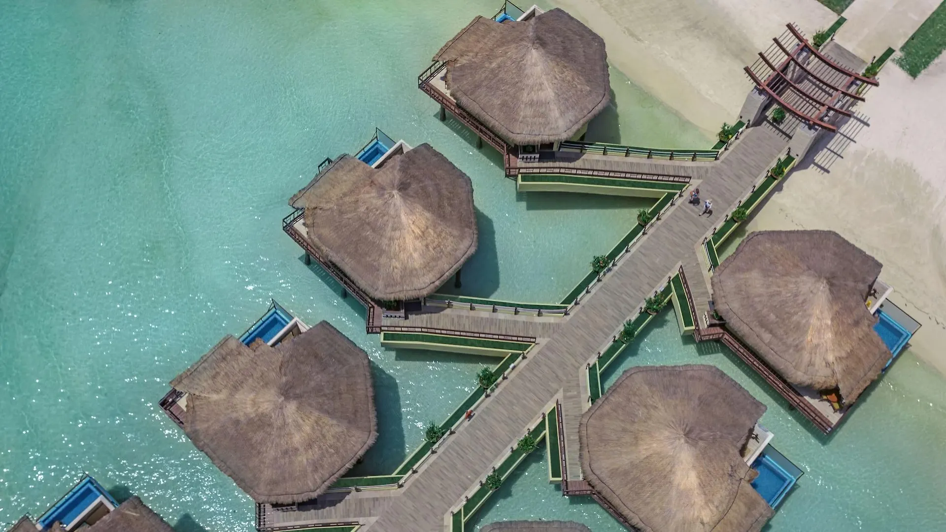 Station touristique Palafitos Overwater Bungalows Catamaran, Cenote & More Inclusive (Adults Only) Playa del Carmen
